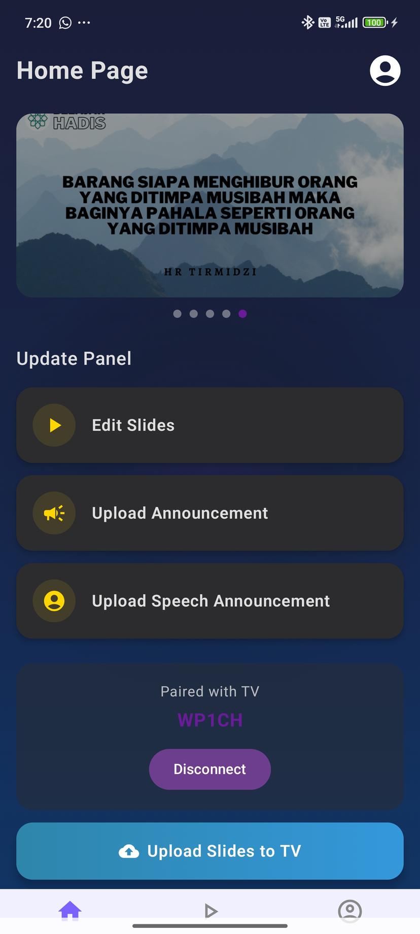 MuadzSync Mobile Control